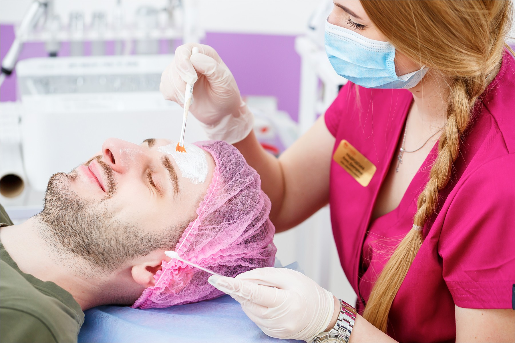 Pedicure with Toenail Reconstruction